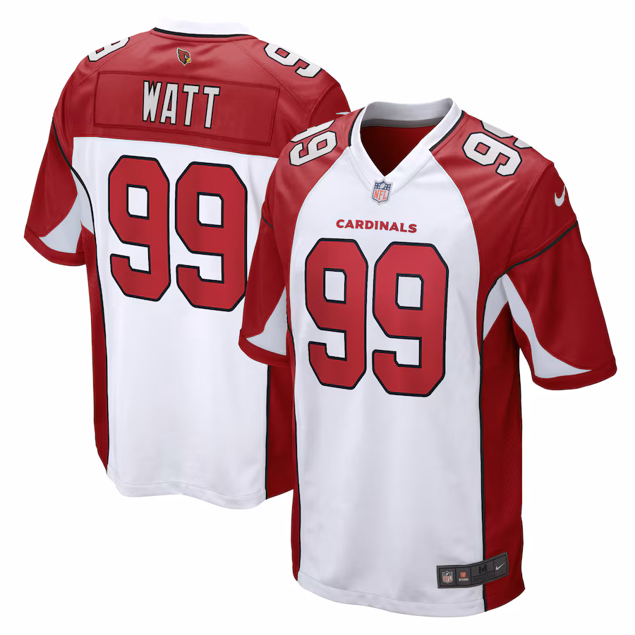 Men's Arizona Cardinals J.J. Watt Nike White Game Jersey - Jersey