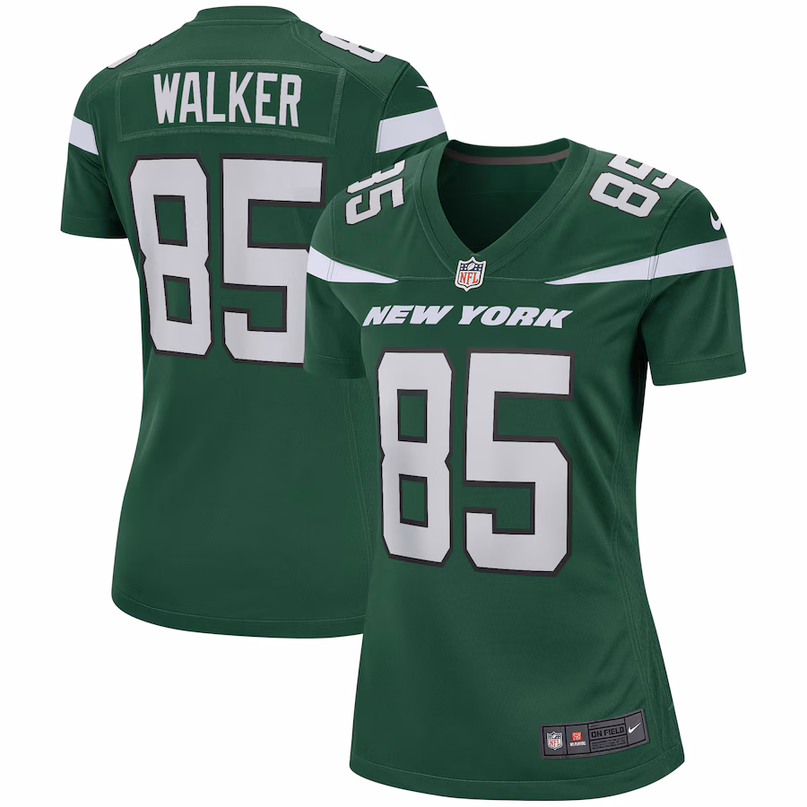Women's New York Jets Wesley Walker Nike Green Game Retired Player Jersey - Jersey