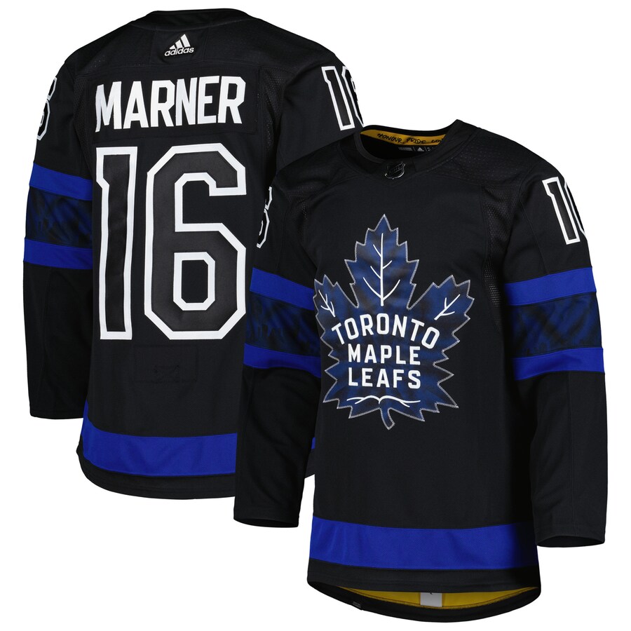 Men's Toronto Maple Leafs Mitch Marner adidas Black  Primegreen Authentic Pro Player Jersey - Jersey
