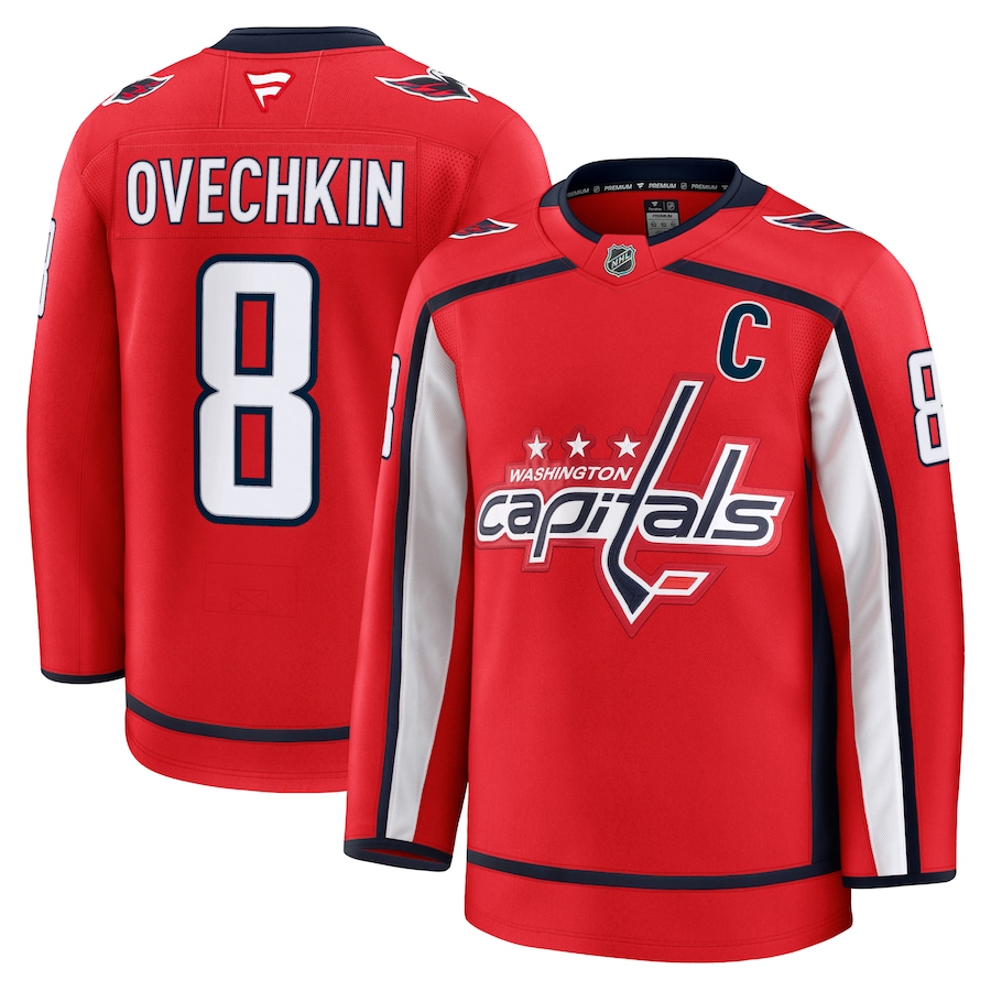 Men's Washington Capitals Alexander Ovechkin Fanatics Red Home Premium Jersey - Jersey