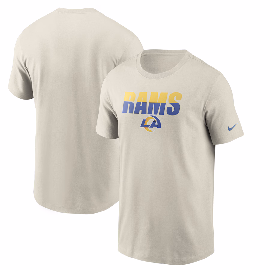Men's Los Angeles Rams Nike Bone Split T-Shirt - Jersey