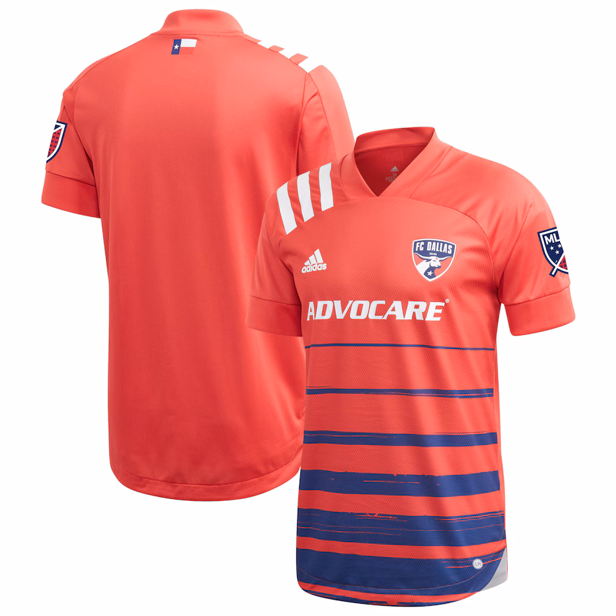 Men's FC Dallas adidas Red 2020 Legacy EQT Authentic Jersey - Jersey