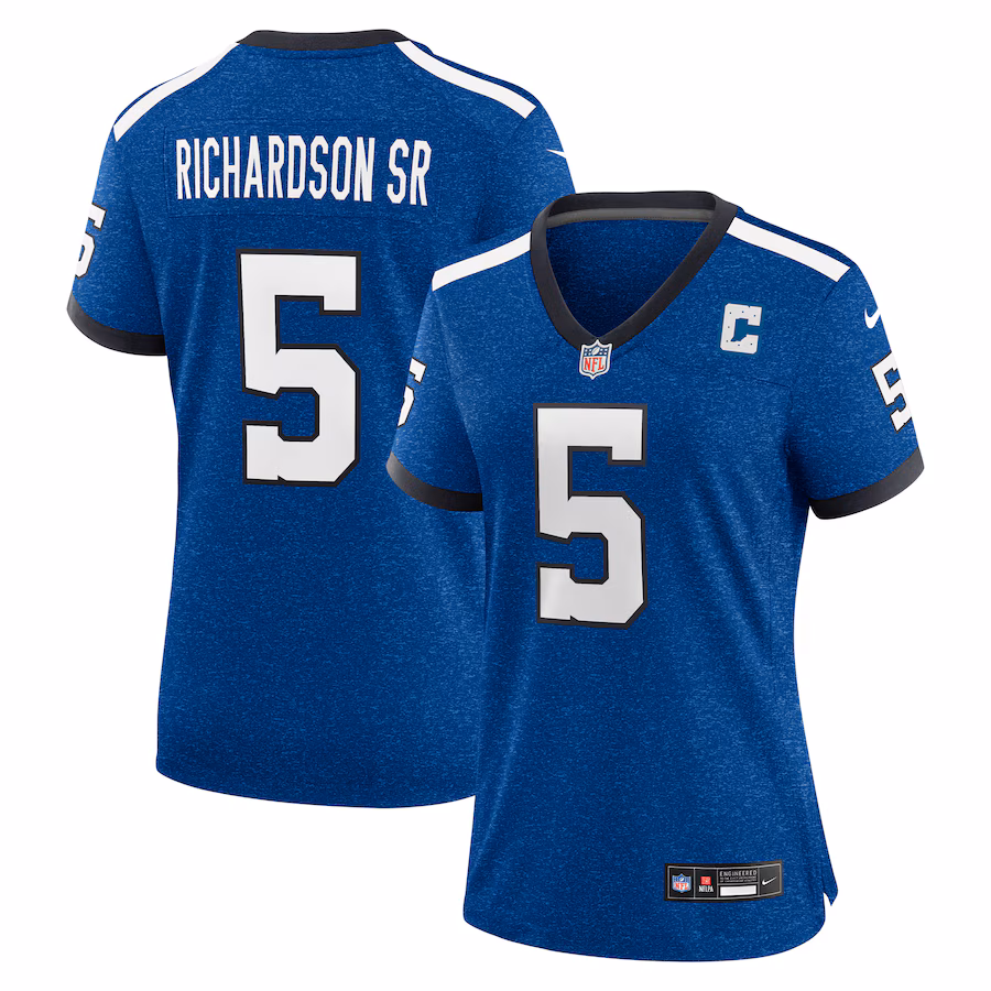 Women's Indianapolis Colts Anthony Richardson Sr. Nike Royal Alternate Indiana Nights Game Jersey - Jersey