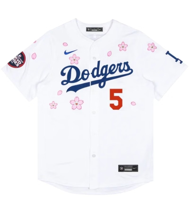 Nike x Takashi Murakami x MLB World Tour Tokyo Series 2025 Dodgers Freeman Jersey - Jersey