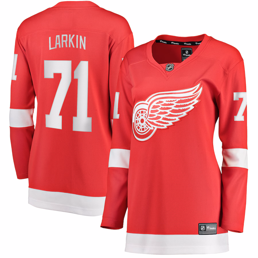 Women's Detroit Red Wings Dylan Larkin Fanatics Red Home Premier Breakaway Player Jersey - Jersey
