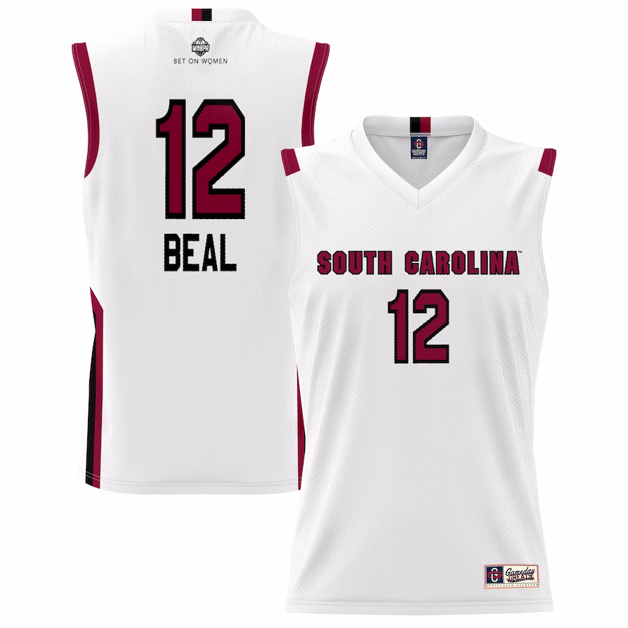 Brea Beal South Carolina Gamecocks GameDay Greats Unisex Lightweight Basketball Alumni Jersey - White - Jersey