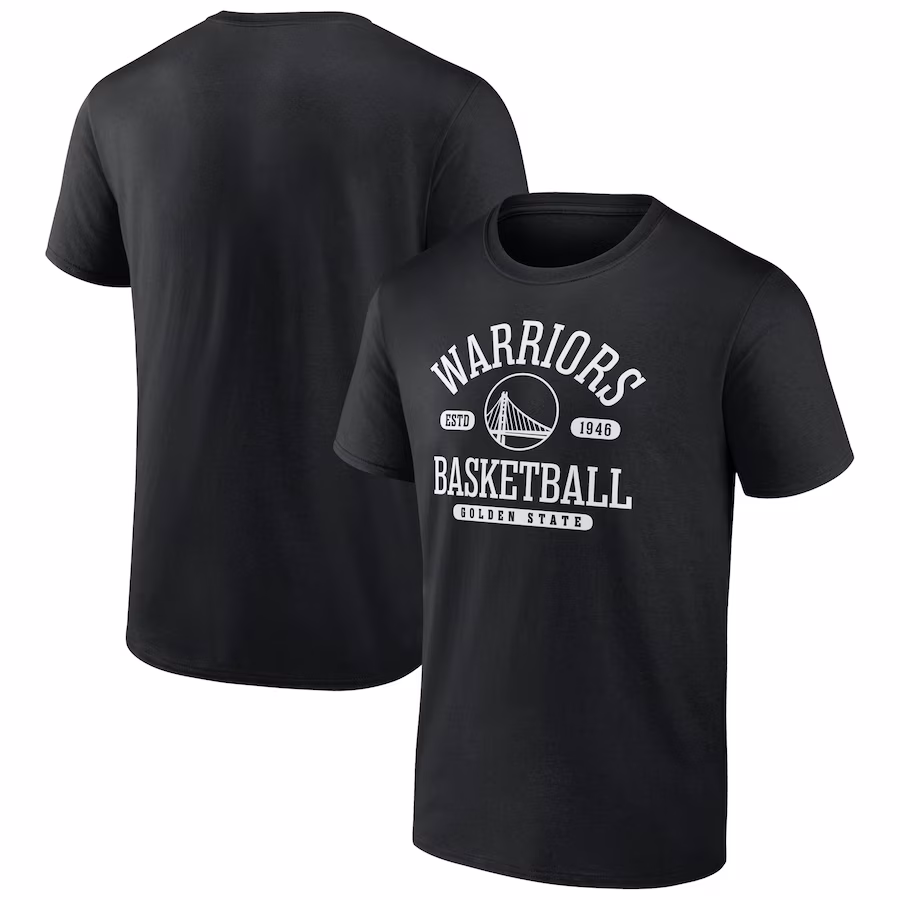 Men's Golden State Warriors  Black Danger Zone T-Shirt - Jersey