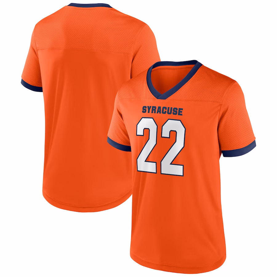 Men's Orange Syracuse Orange The Cut Football Jersey - Jersey