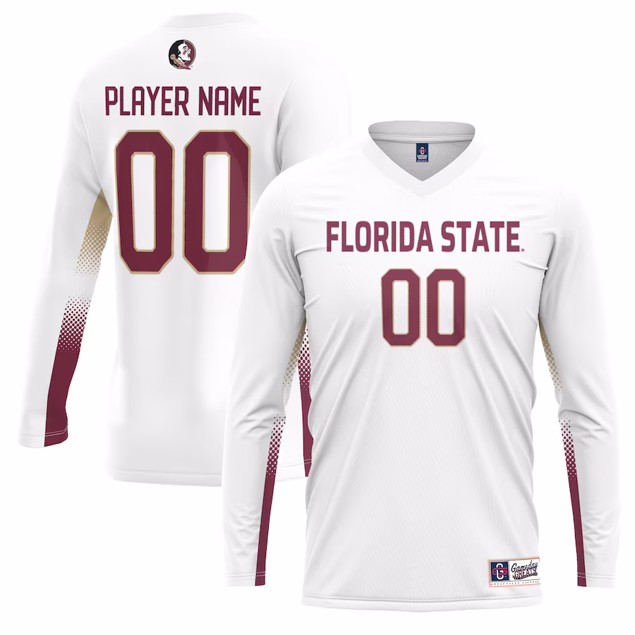 Florida State Seminoles GameDay Greats Unisex NIL Lightweight Volleyball Jersey - White - Jersey