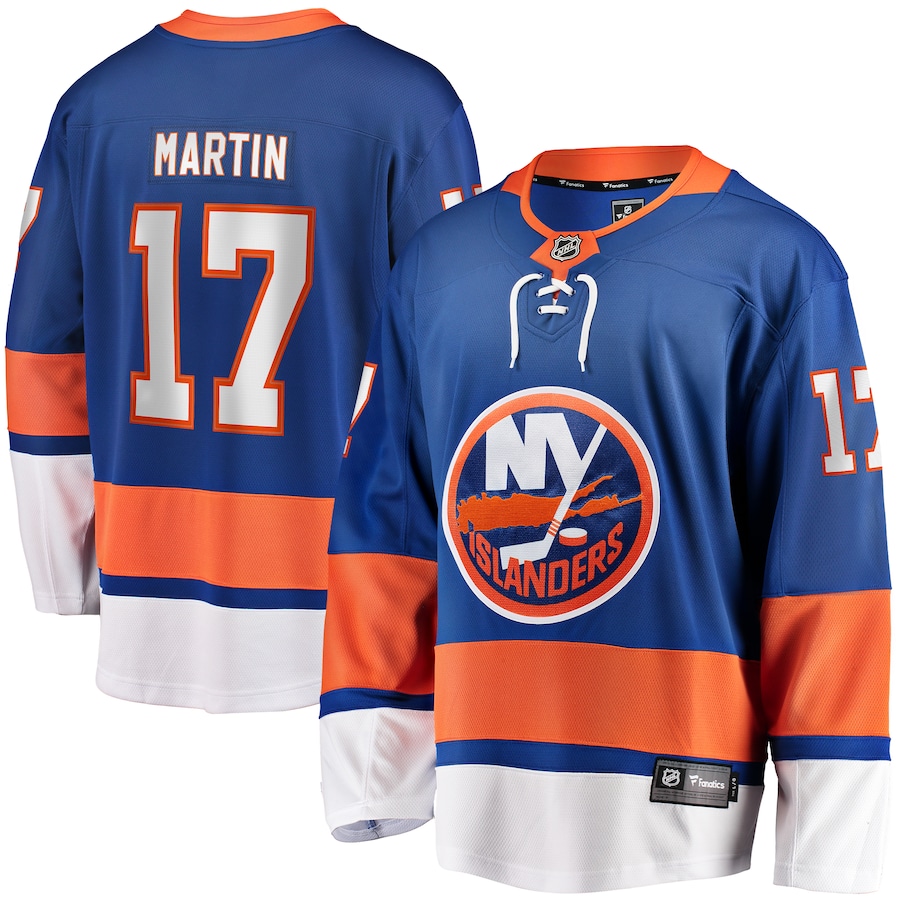Matt Martin New York Islanders Fanatics Home Breakaway Player Jersey - Royal - Jersey
