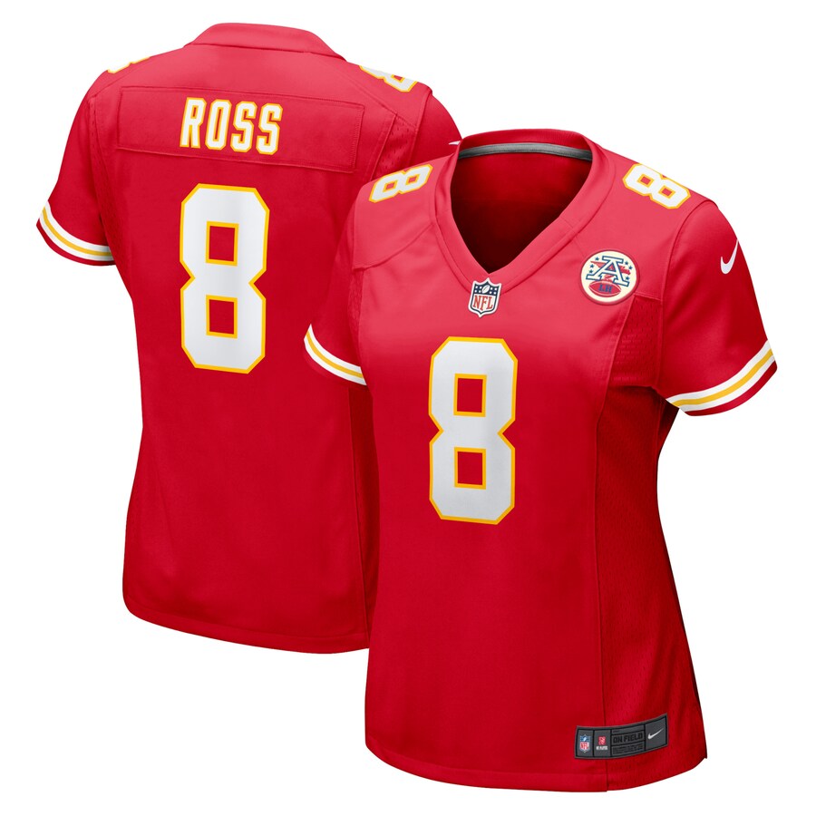 Women's Kansas City Chiefs Justyn Ross Nike Red Home Game Player Jersey - Jersey