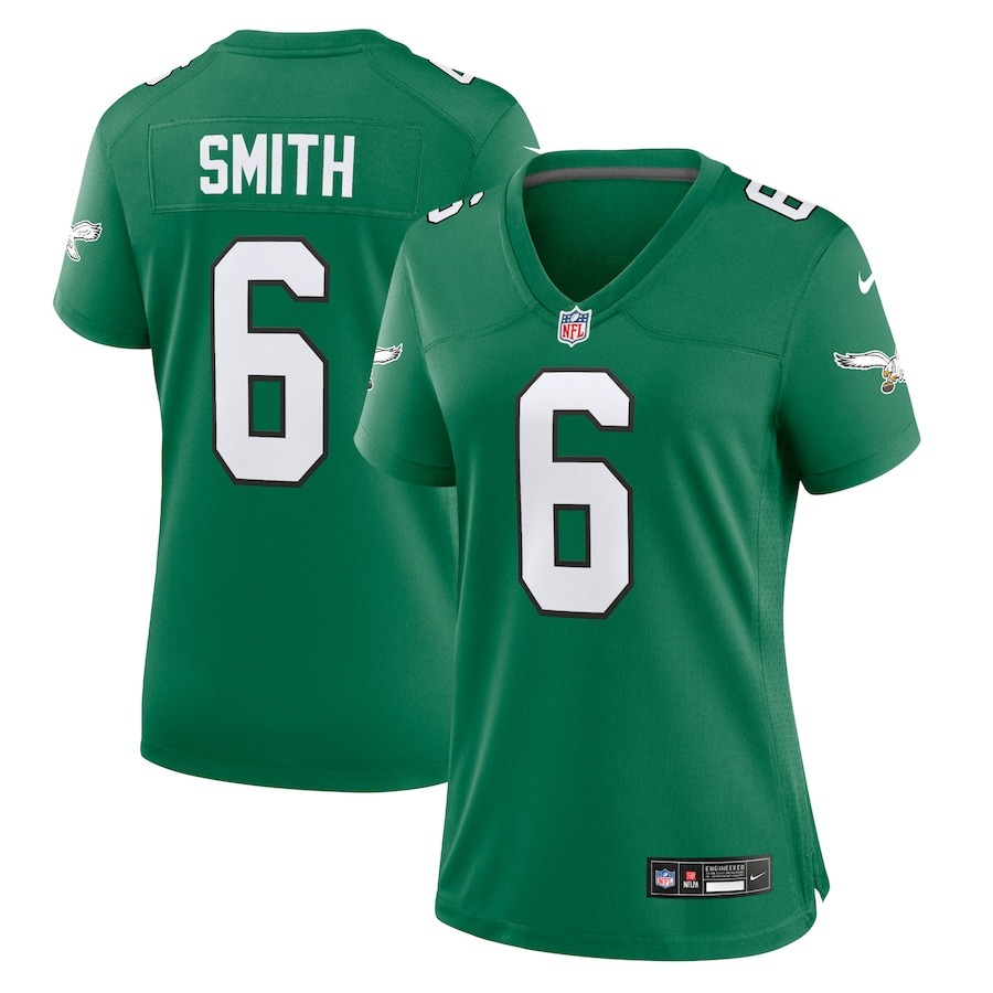 Women's Philadelphia Eagles DeVonta Smith Nike Kelly Green Player Jersey - Jersey