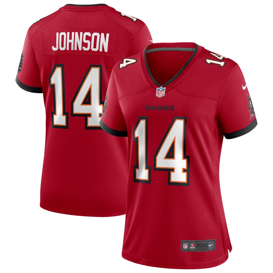 Women's Tampa Bay Buccaneers Brad Johnson Nike Red Game Retired Player Jersey - Jersey