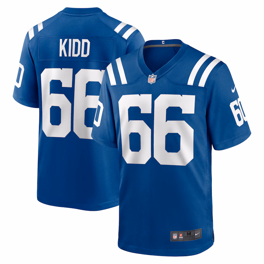 Men's Indianapolis Colts Lewis Kidd Nike  Royal Game Jersey - Jersey