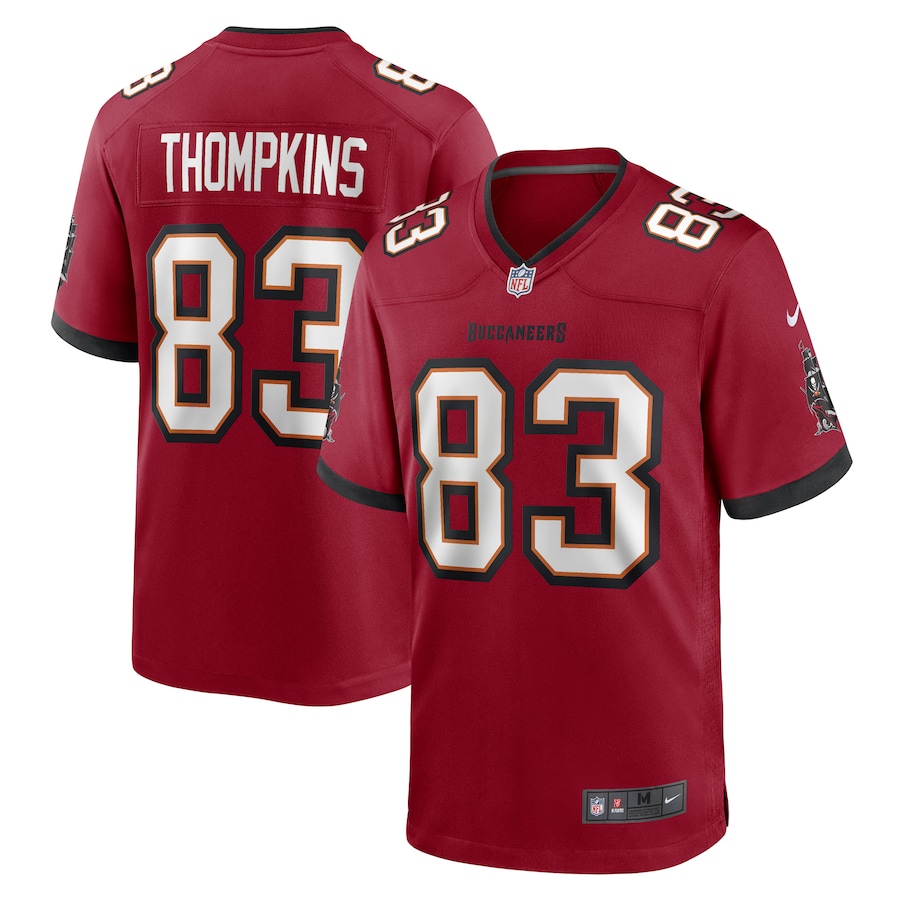 Men's Tampa Bay Buccaneers Deven Thompkins Nike Red Game Player Jersey - Jersey