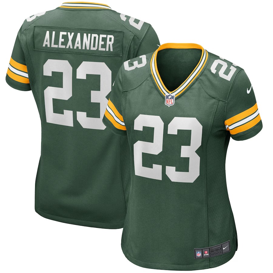 Women's Nike Jaire Alexander Green Green Bay Packers Game Jersey - Jersey