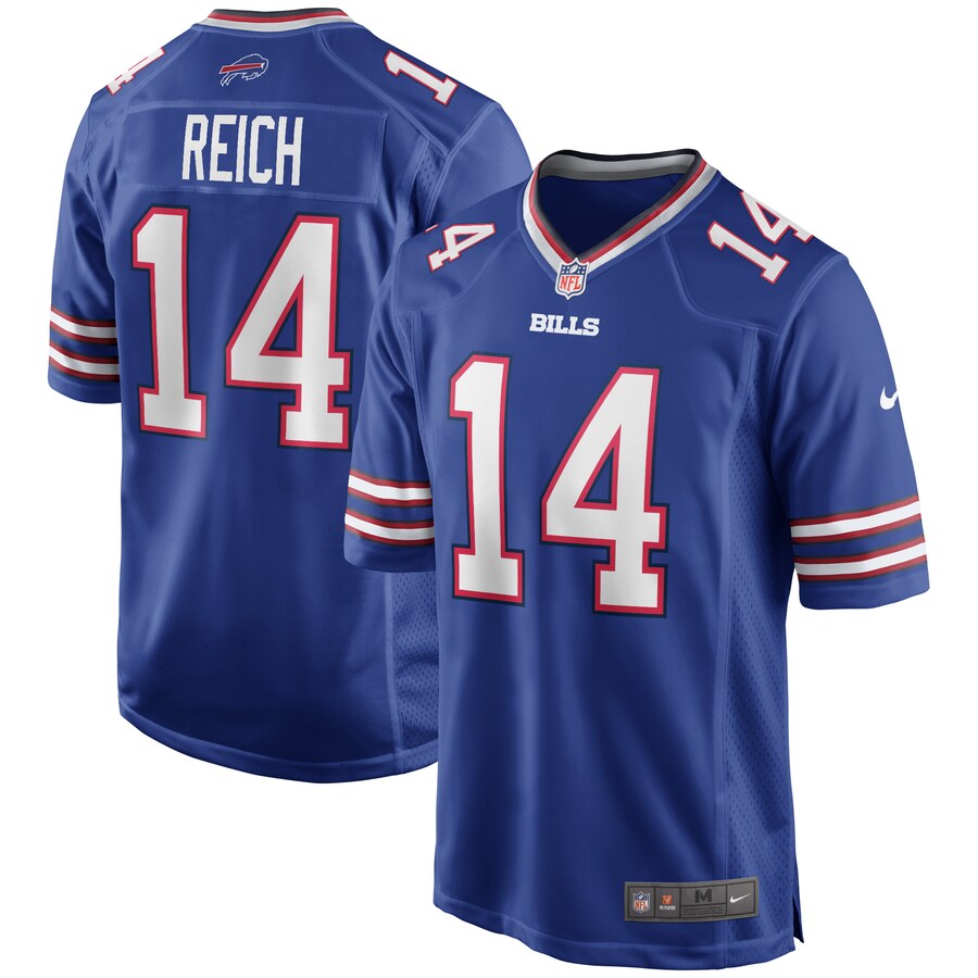 Men's Buffalo Bills Frank Reich Nike Royal Game Retired Player Jersey - Jersey
