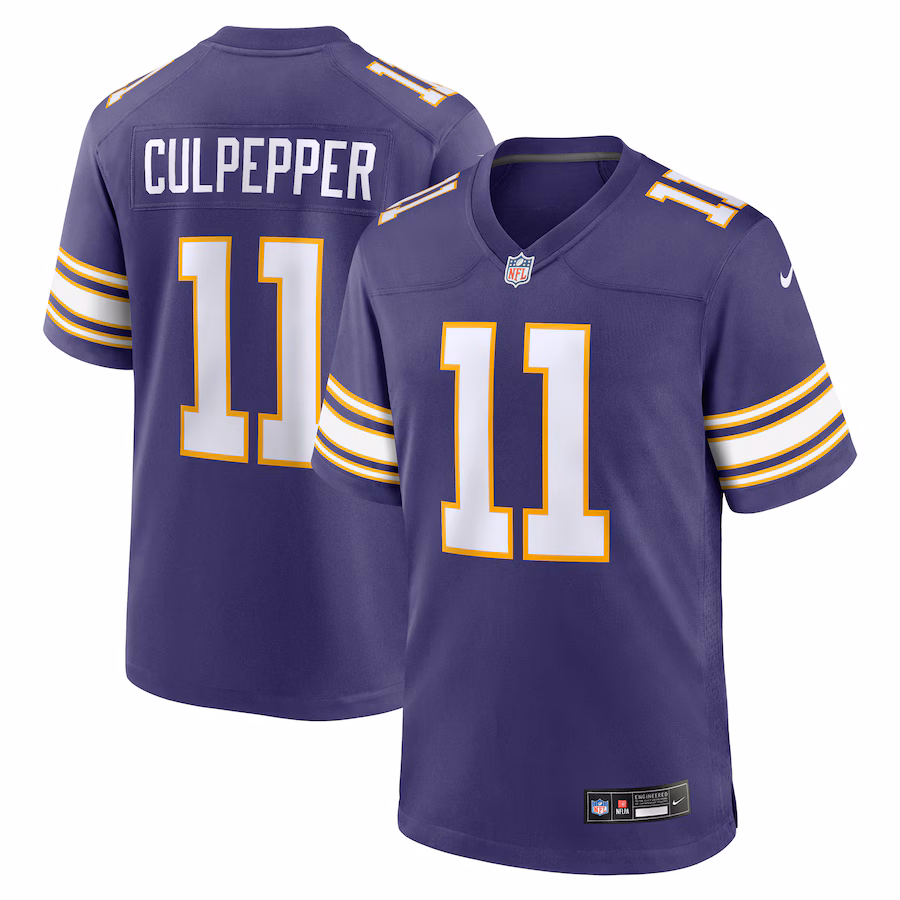 Men's Minnesota Vikings Daunte Culpepper Nike Purple Retired Player Alternate Game Jersey - Jersey