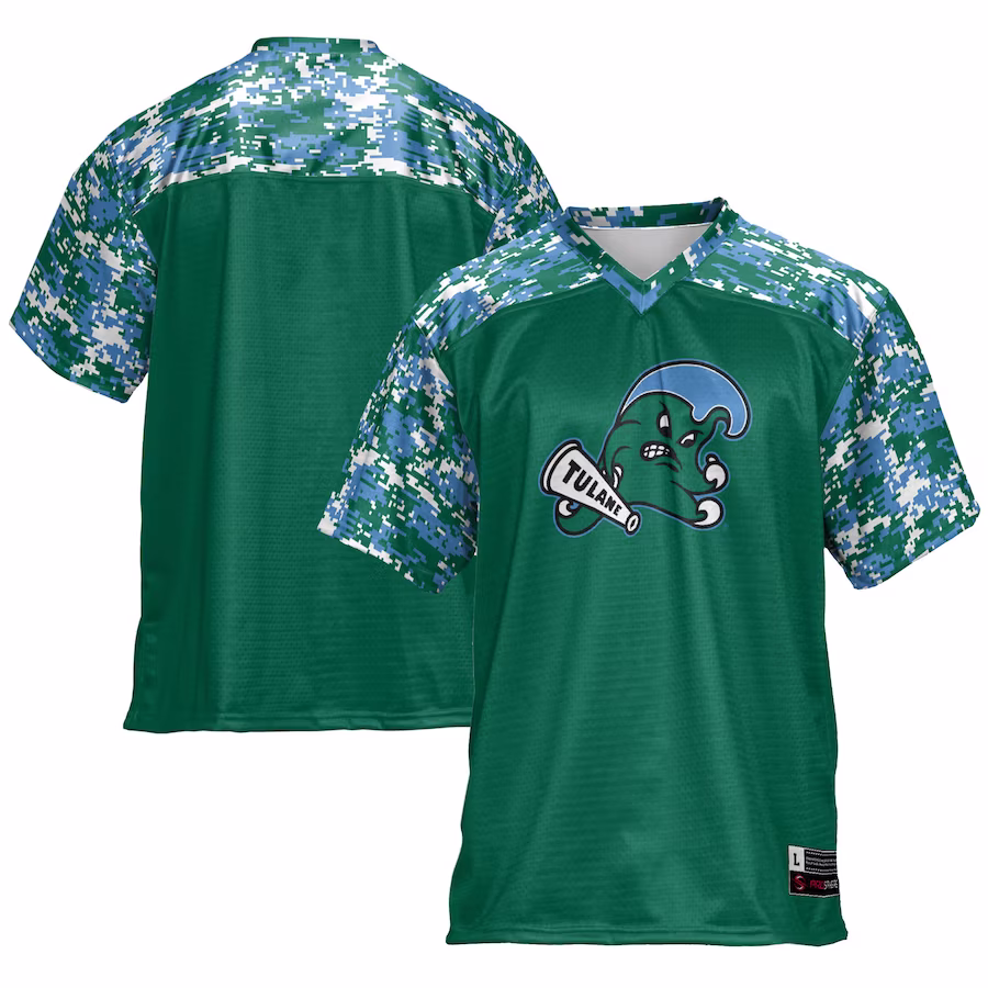 Tulane Green Wave GameDay Greats Football Jersey - Green - Jersey