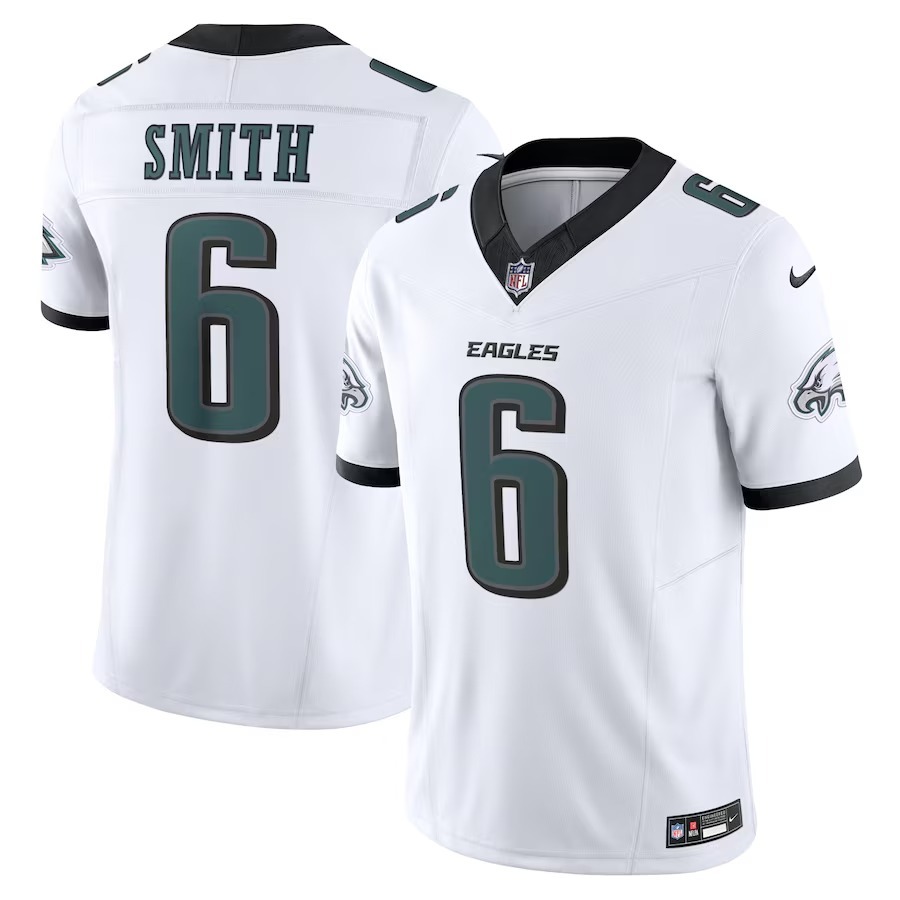 Men's Philadelphia Eagles DeVonta Smith Nike White Vapor F.U.S.E. Limited Jersey - Jersey