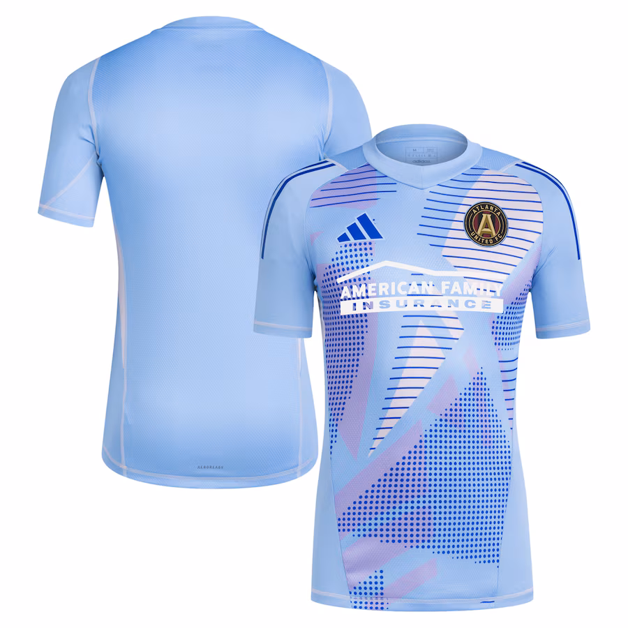 Men's Atlanta United FC adidas Blue 2024 Goalkeeper Jersey - Jersey