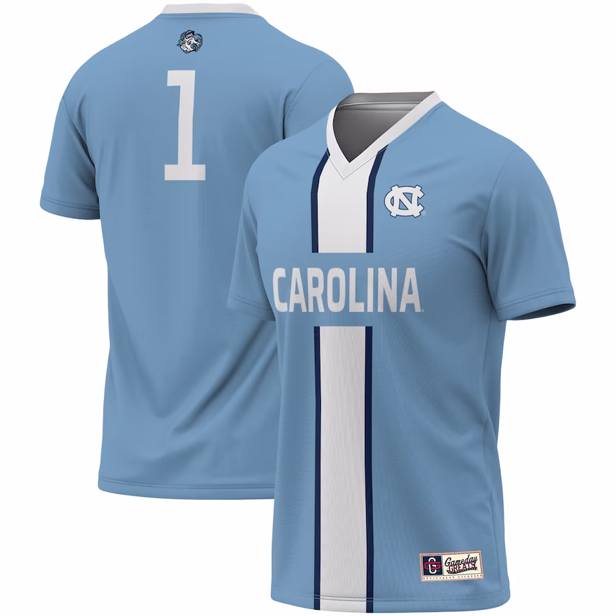#1 North Carolina Tar Heels GameDay Greats Youth Men's Soccer Jersey - Carolina Blue - Jersey