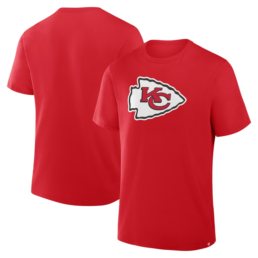 Men's Kansas City Chiefs  Fanatics Red Legacy Cotton T-Shirt - Jersey