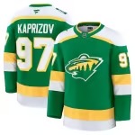 Men's Minnesota Wild Kirill Kaprizov Fanatics Green Alternate Premium Jersey - Jersey