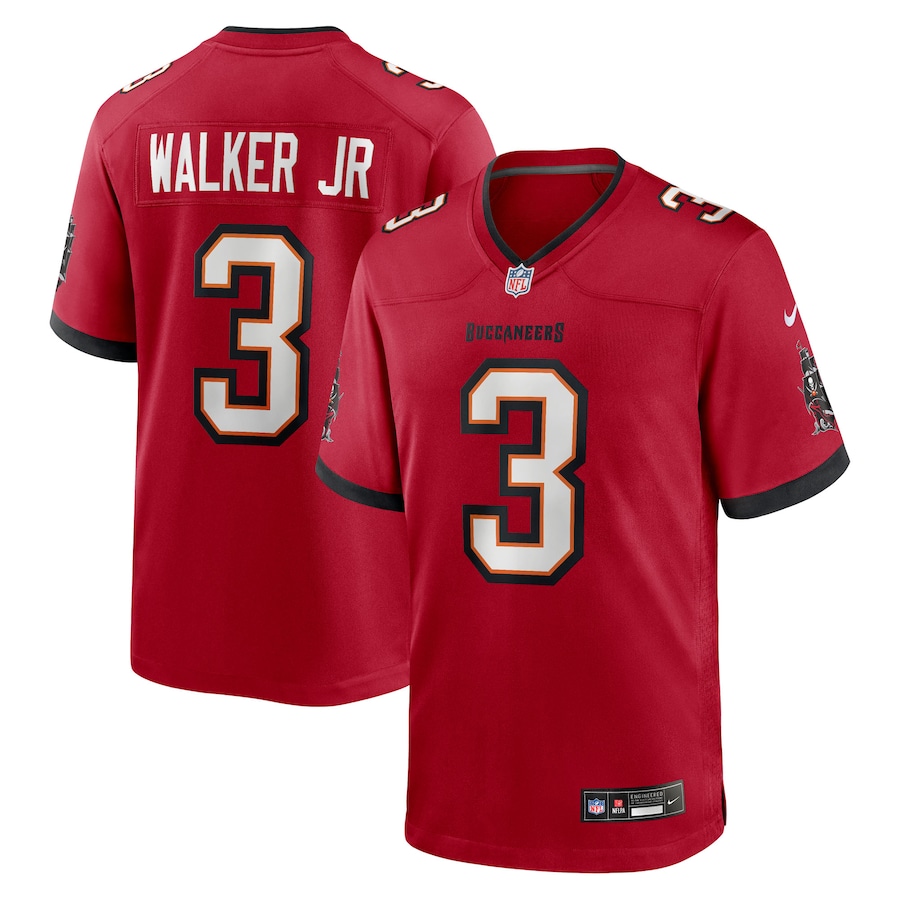 Men's Tampa Bay Buccaneers Anthony Walker Jr. Nike Red Team Game Jersey - Jersey
