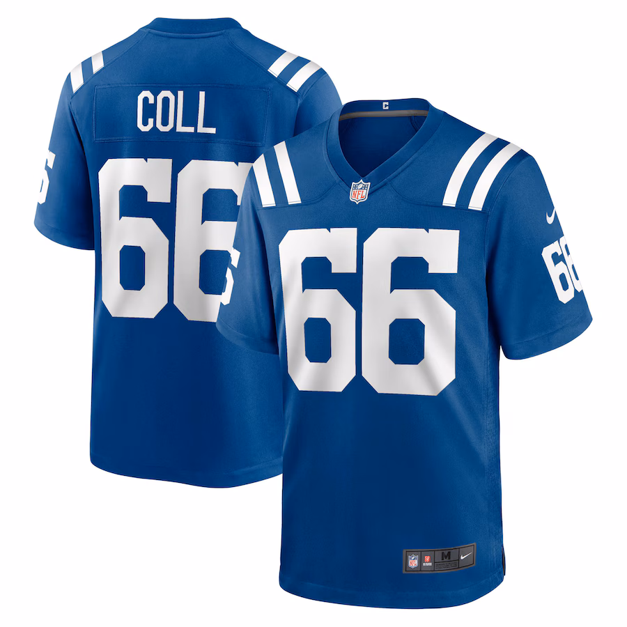 Men's Indianapolis Colts Ryan Coll Nike Royal Game Jersey - Jersey