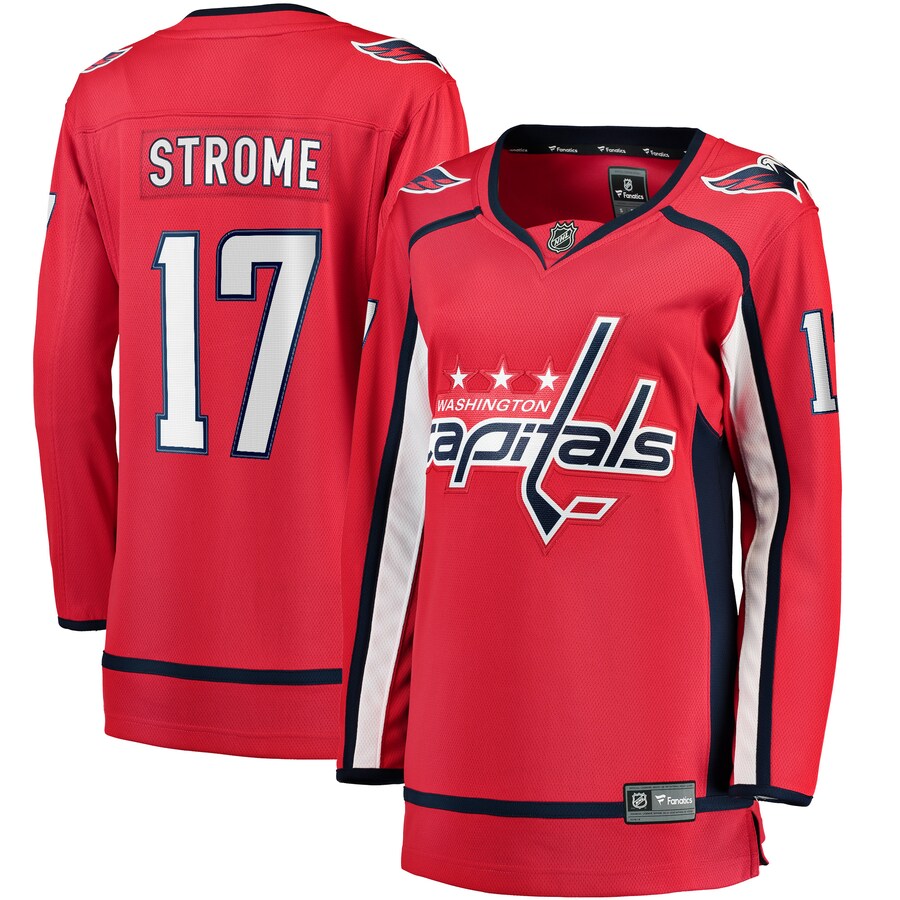 Women's Washington Capitals Dylan Strome Fanatics Branded Red Home Breakaway Player Jersey - Jersey