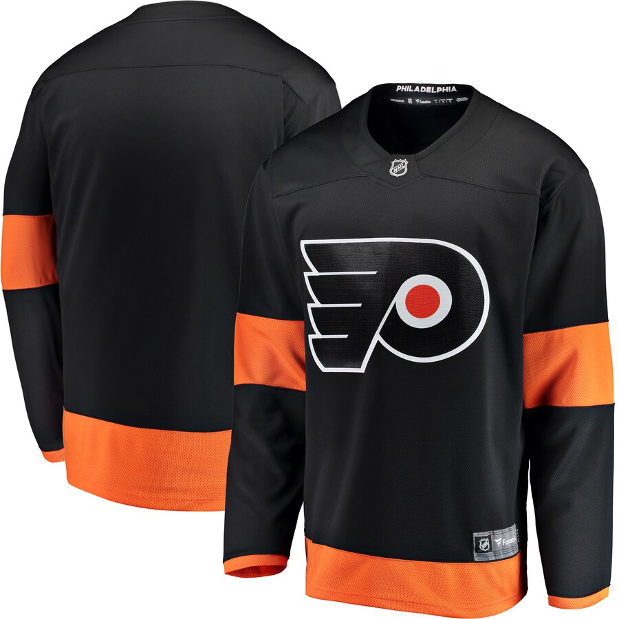 Youth Philadelphia Flyers Fanatics Branded Black Alternate Breakaway Jersey - Jersey