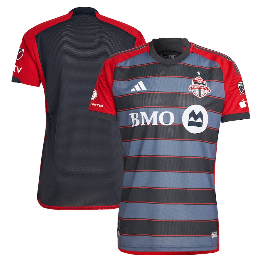 Men's Toronto FC adidas Gray 2023 Club Kit Authentic Jersey - Jersey