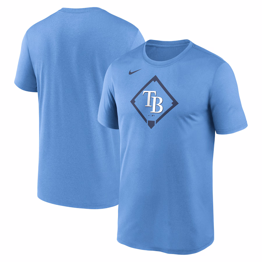 Men's Tampa Bay Rays Nike Light Blue Icon Legend Performance T-Shirt - Jersey