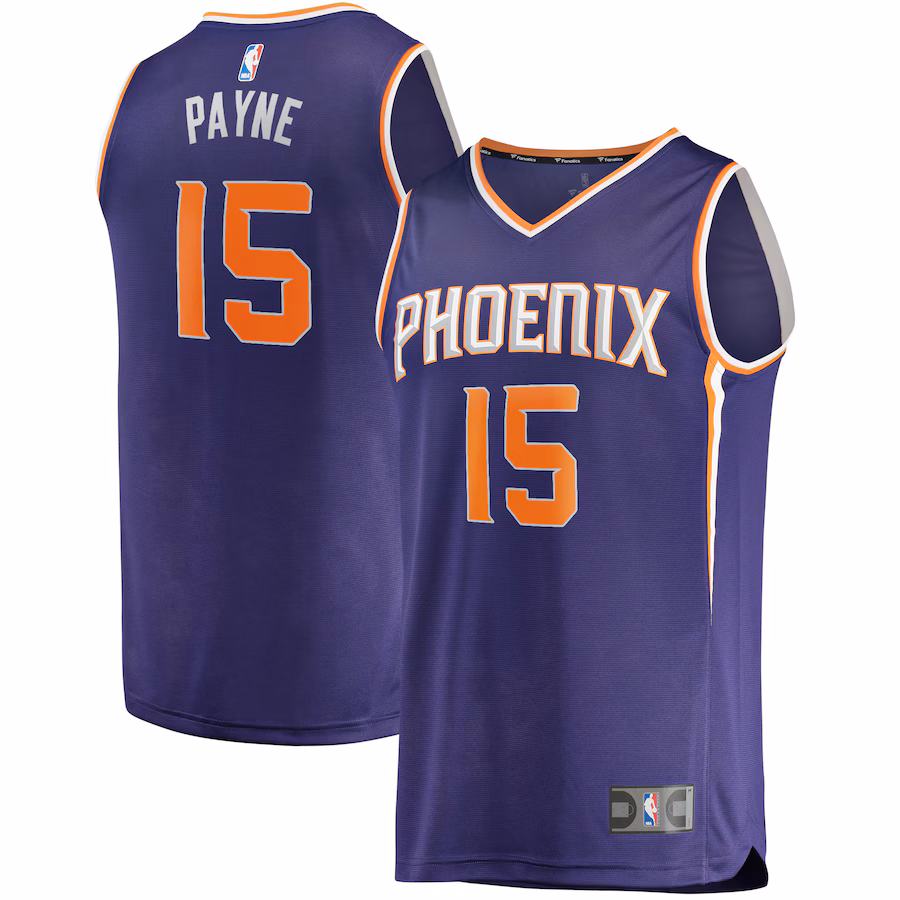 Men's Phoenix Suns Cameron Payne Fanatics Purple Fast Break Replica Jersey - Icon Edition - Jersey