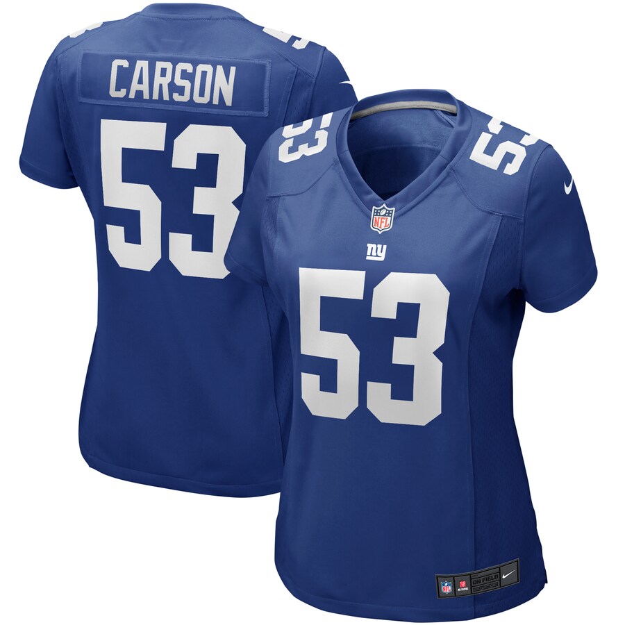 Women's New York Giants Harry Carson Nike Royal Game Retired Player Jersey - Jersey