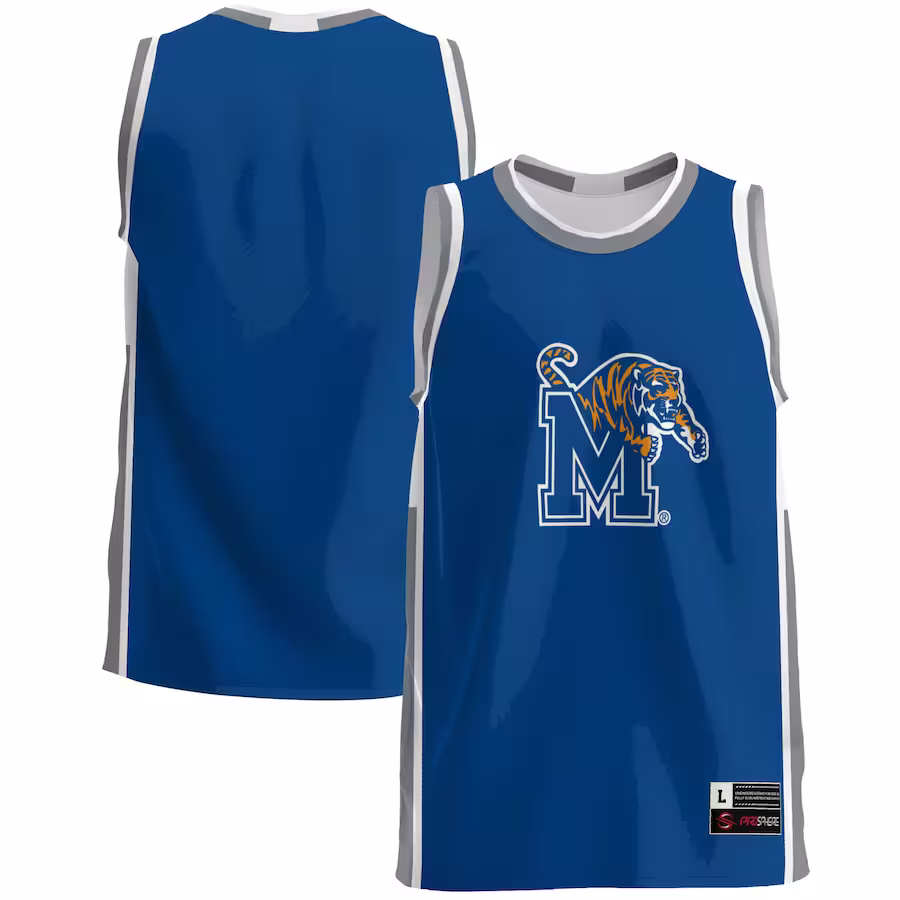 Memphis Tigers GameDay Greats  Lightweight Basketball Jersey - Blue - Jersey