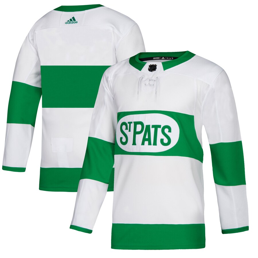 Men's Toronto St. Pats adidas White Authentic Jersey - Jersey