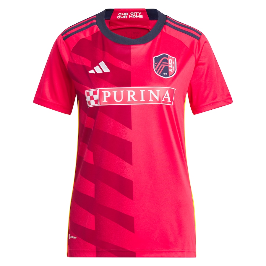 Women's St. Louis City SC Aziel Jackson adidas Red 2024 The Spirit Kit Replica Player Jersey - Jersey