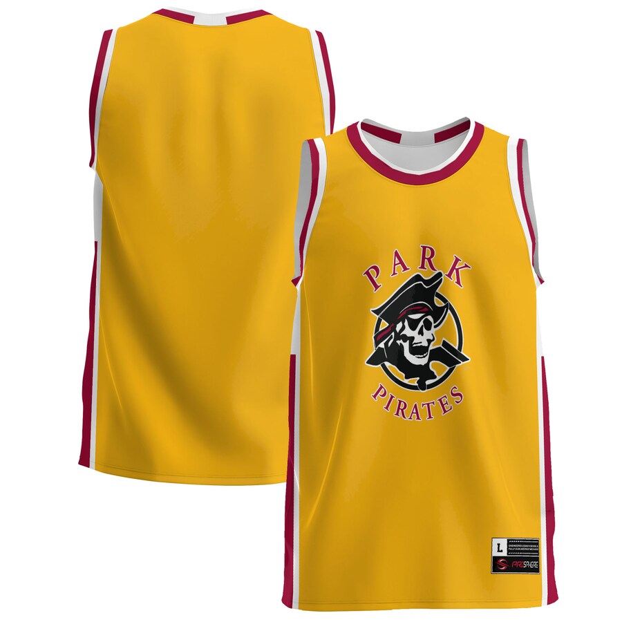 Men's GameDay Greats  Gold Park Pirates  Lightweight Basketball Jersey - Jersey