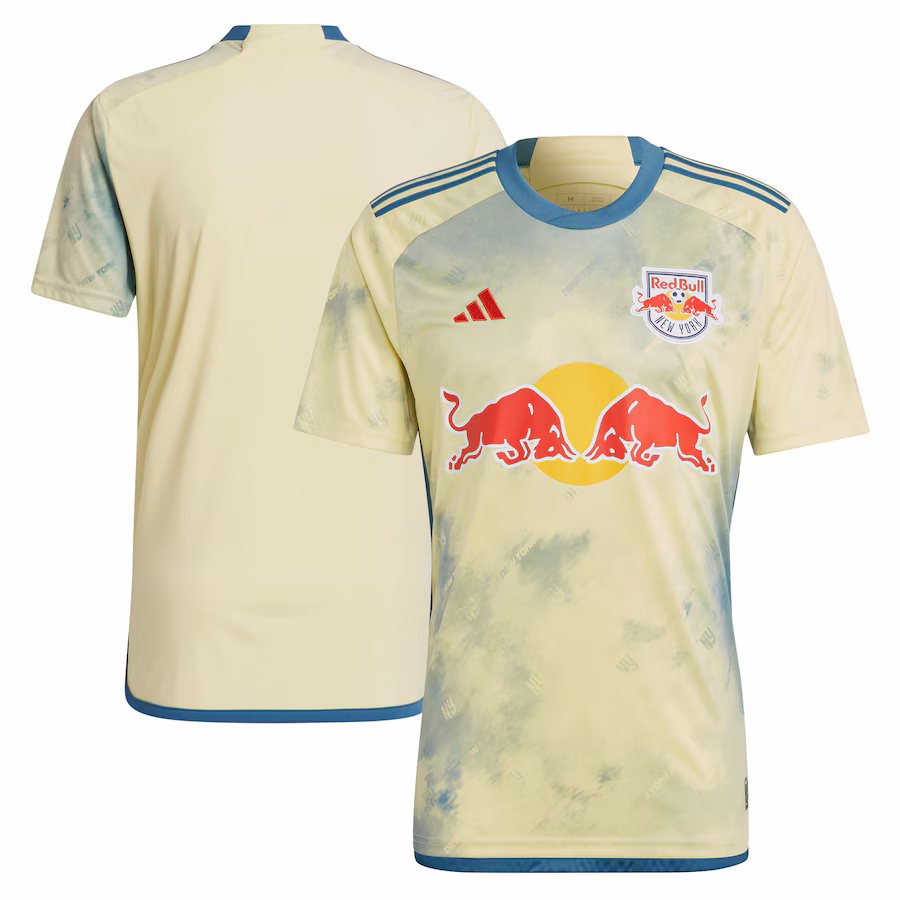Men's New York Red Bulls adidas Yellow 2023 Daniel Patrick Kit Replica Jersey - Jersey
