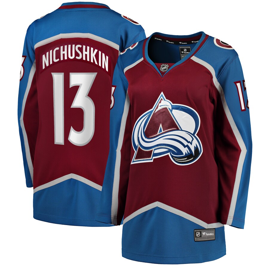 Women's Colorado Avalanche Valeri Nichushkin Fanatics Branded Burgundy Home Breakaway Player Jersey - Jersey