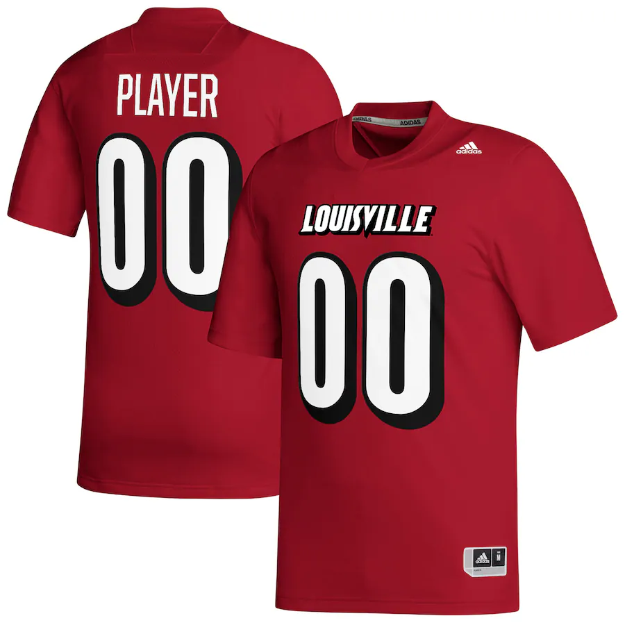 Louisville Cardinals adidas Pick-A-Player NIL Replica Football Jersey - Red - Jersey