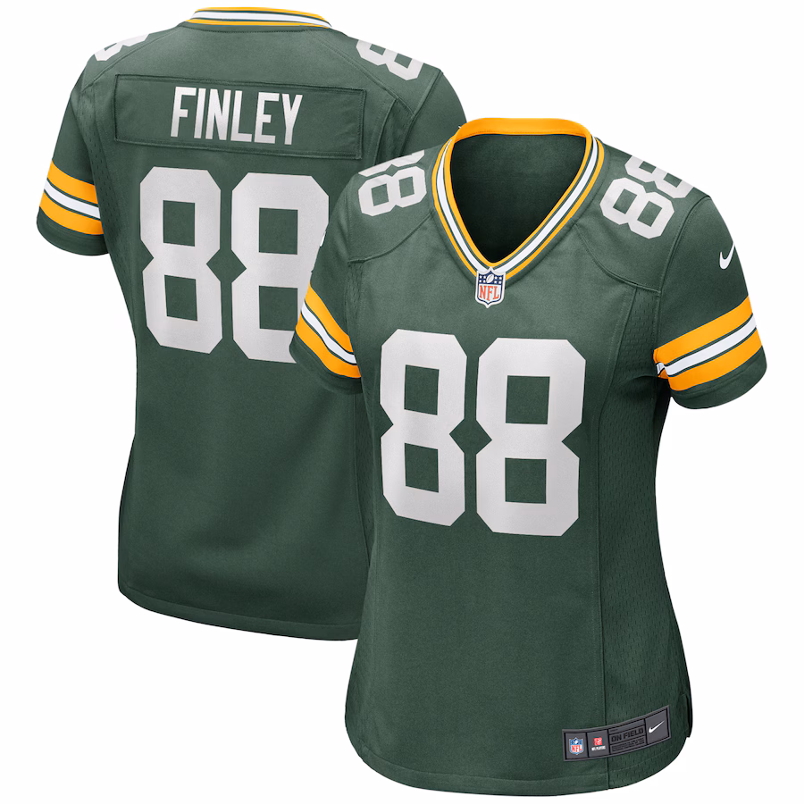 Women's Green Bay Packers Jermichael Finley Nike Green Game Retired Player Jersey - Jersey