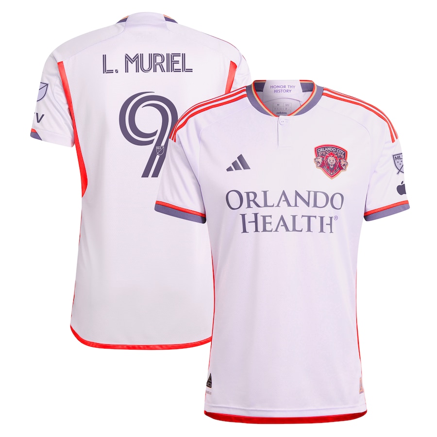 Men's Orlando City SC Luis Muriel adidas Purple 2024 Legacy Kit Authentic Player Jersey - Jersey