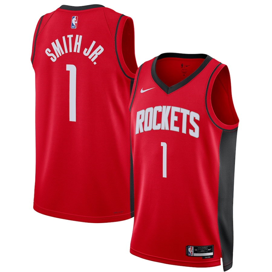 Unisex Houston Rockets Jabari Smith Jr. Nike Red 2022 NBA Draft First Round Pick Swingman Jersey - Icon Edition - Jersey
