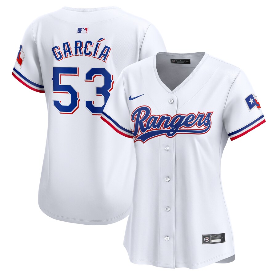 Women's Texas Rangers Adolis García Nike White Home Limited Player Jersey - Jersey