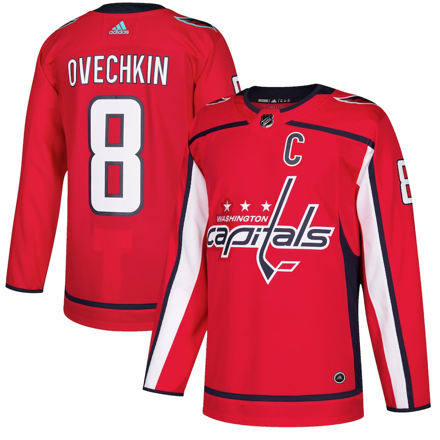 Men's Washington Capitals Alexander Ovechkin adidas Red Authentic Player Jersey - Jersey
