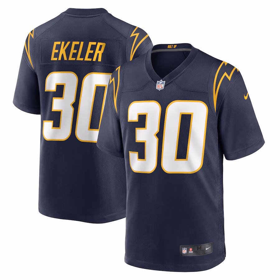 Men's Los Angeles Chargers Austin Ekeler Nike Navy Game Jersey - Jersey