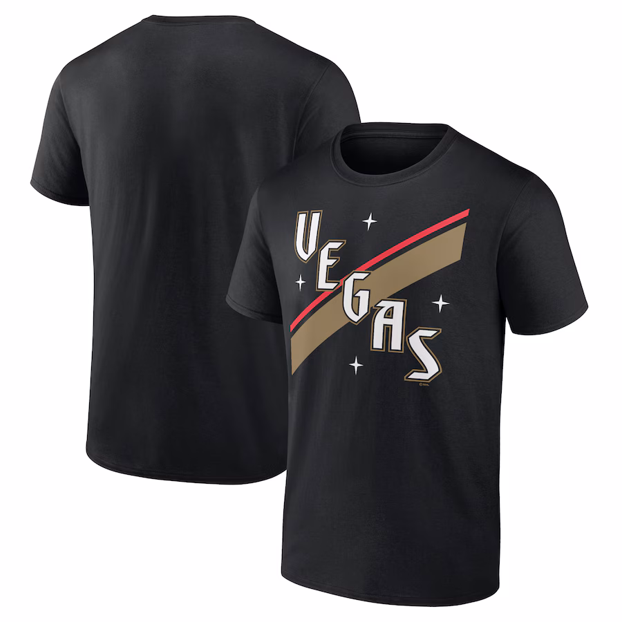 Men's Vegas Golden Knights Black Special Edition 2.0 Jersey Inspired T-Shirt - Jersey